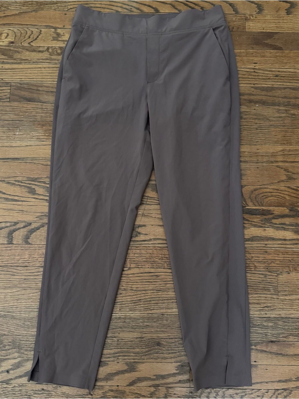 Athleta Brooklyn Ankle Pants in Mineral Brown 8 EUC